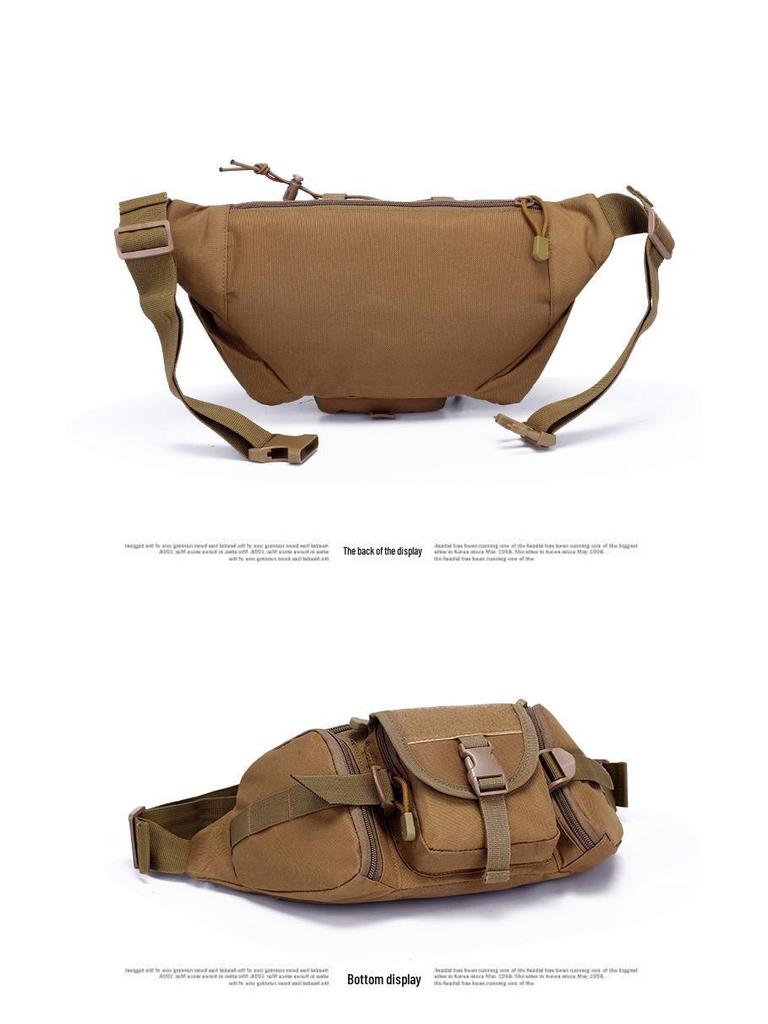 Унисекс камуфляжная многофункциональная поясная и нагрудная сумка для спорта на открытом воздухе и моды