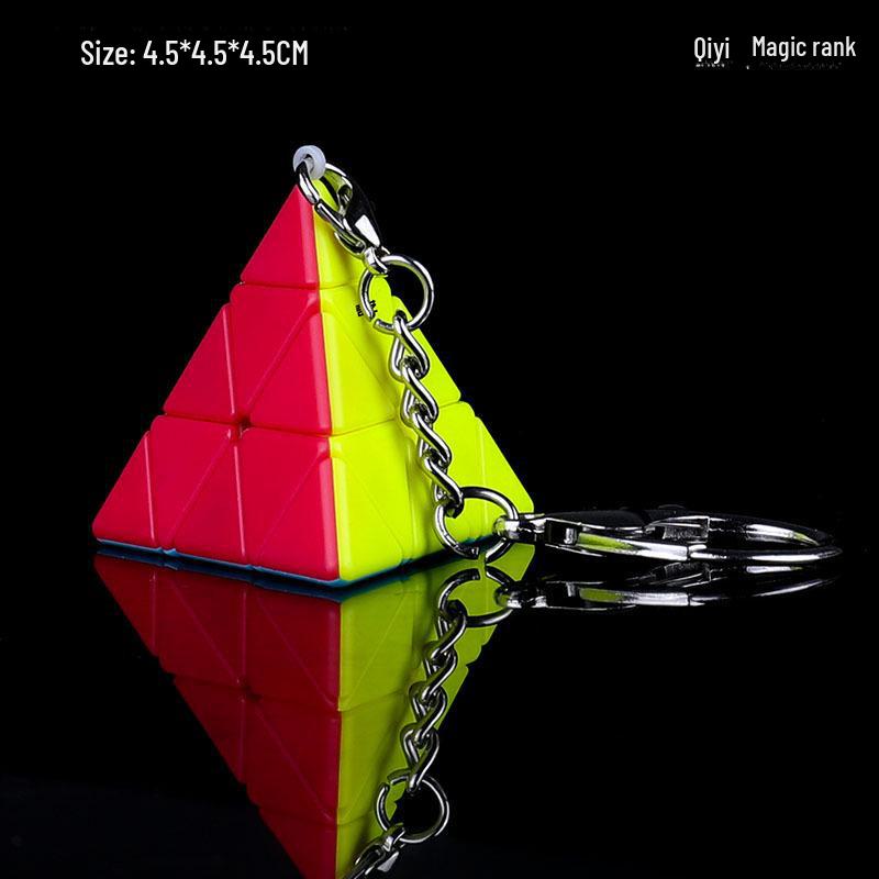 Набор вращающихся игрушек Qiyi 3x3 Magic Cube и Pyramid Maple Leaf для раннего образования детей