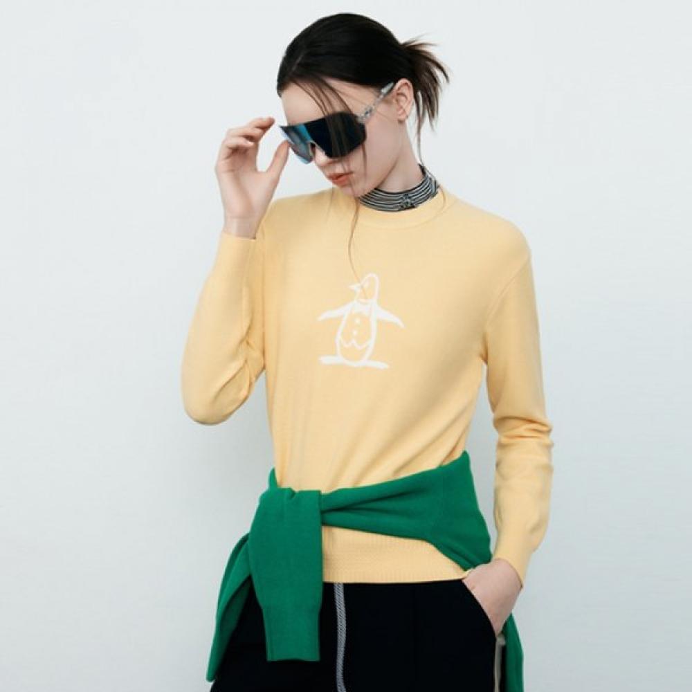 MunSingwear Women S Sweater Yellow mr122lSw11