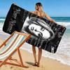 Name Custom Adele Print Beach Towel, Large Soft Quick Dry Towel for Beach Camping Swimming