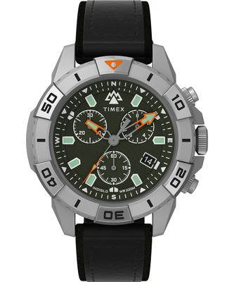 Expedition North Watch Кварцевые 10 АТМ Водонепроницаемые Минеральное Стекло Зеленый Циферблат TW2W16100 [TIMEX] Мужские [Оригинал]