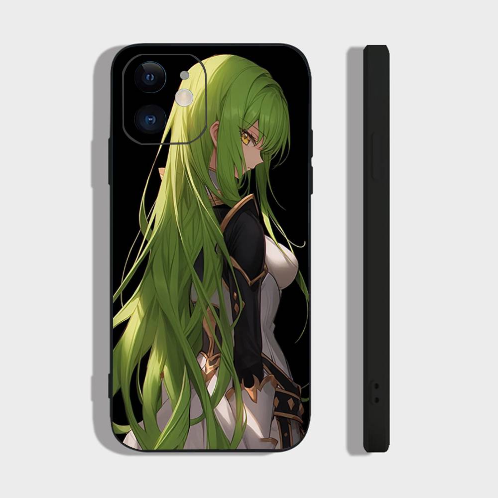 CODE GEASS Лелуш Восставший Анимационный Чехол Для Телефона Для IPhone 17 Air 16 15 14 13 Pro Max 11 12 Черный Силиконовый Чехол