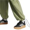 Adidas City Escape Solid Color Loose Weave Casual Pants Women Bottoms Tent-Green IW5205