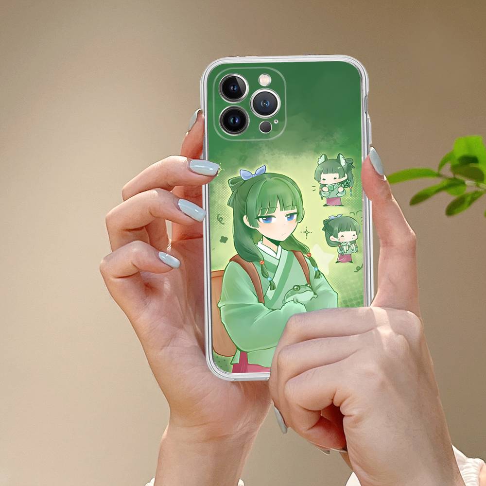 Чехол для телефона с аниме «Дневники аптекаря» для iPhone 17 16 15 14 11 12 13 Mini Pro XS Max Plus Funda Shell