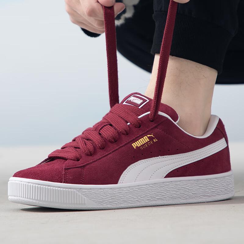 Puma Унисекс Низкие Кроссовки - Красный/Белый