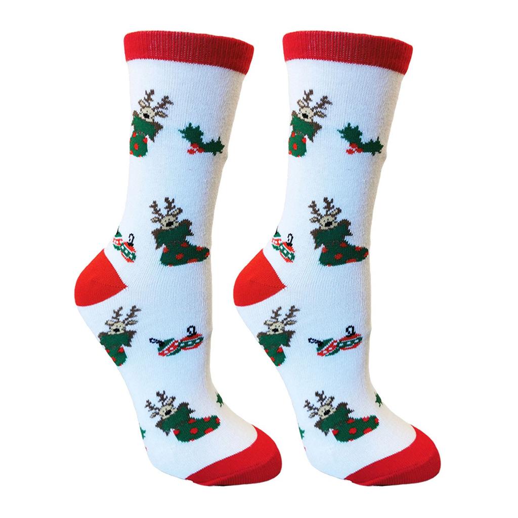 Thickness Novelty Xmas Funny Socks Man Woman Lady Santa Stockings Christmas Socks Santa Claus