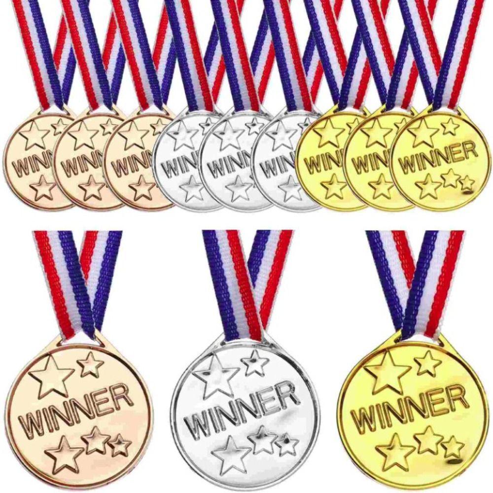 Sports Game Children's Award Medals Winner Reward Plastic Competition Prizes Prizes
