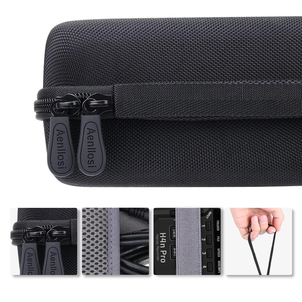 ZOOM H4nPro Handy Recorder Compatible Storage Case -Aenllosi (Case Only)