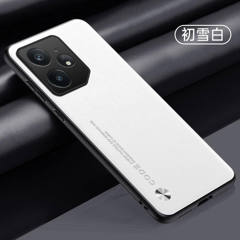 Применимо к чехлу для мобильного телефона OPPO Realme NEO8 Realme GT8Pro простой кожаный C75 противоударный защитный чехол