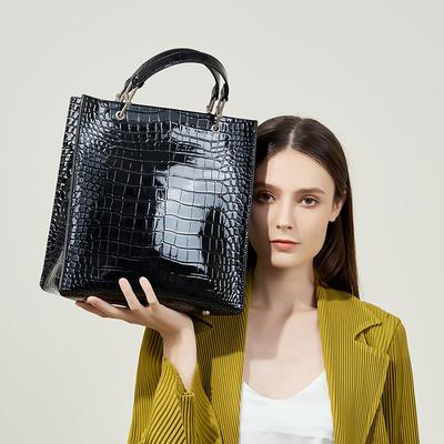Кожаные женские сумки осень новые сумки крокодиловая кожа на плечо сумки для поездок на работу женские сумки мода