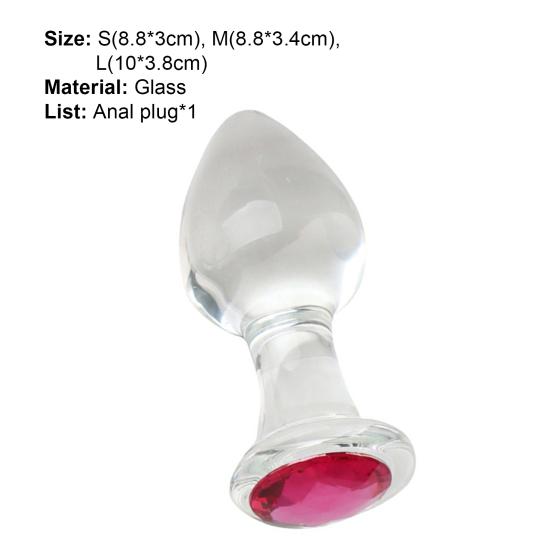 Удобная Анальная пробка Простая в использовании Креативная Анальная пробка с закругленным кончиком Секс-игрушка для использования в помещении