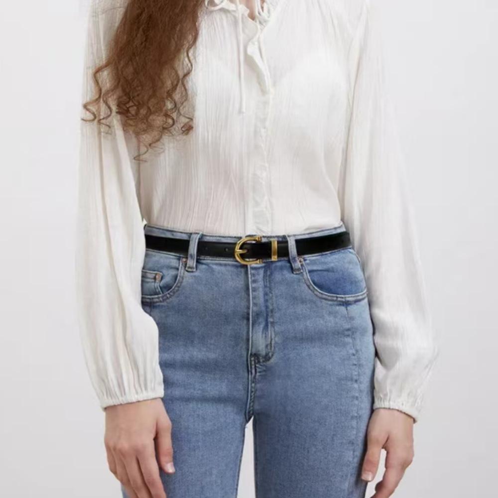 Ремень Женский Ремень Студенческие Джинсы Декоративный Тонкий Ремень Одежда С Ремнем Женский Простой