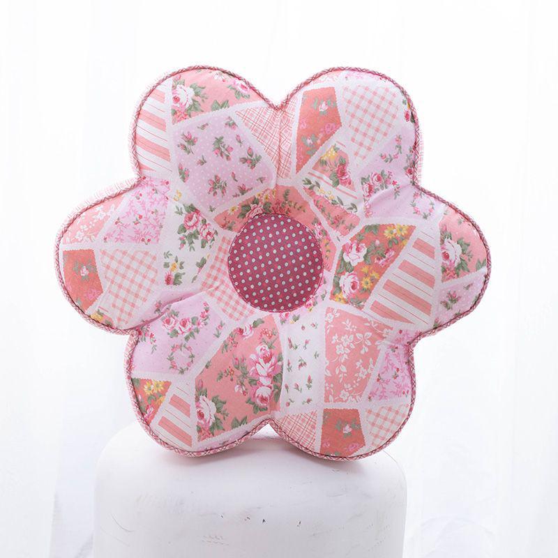 Корейская подушка с цветком сливы: Подушка для сна из 100% хлопка для офиса и спальни