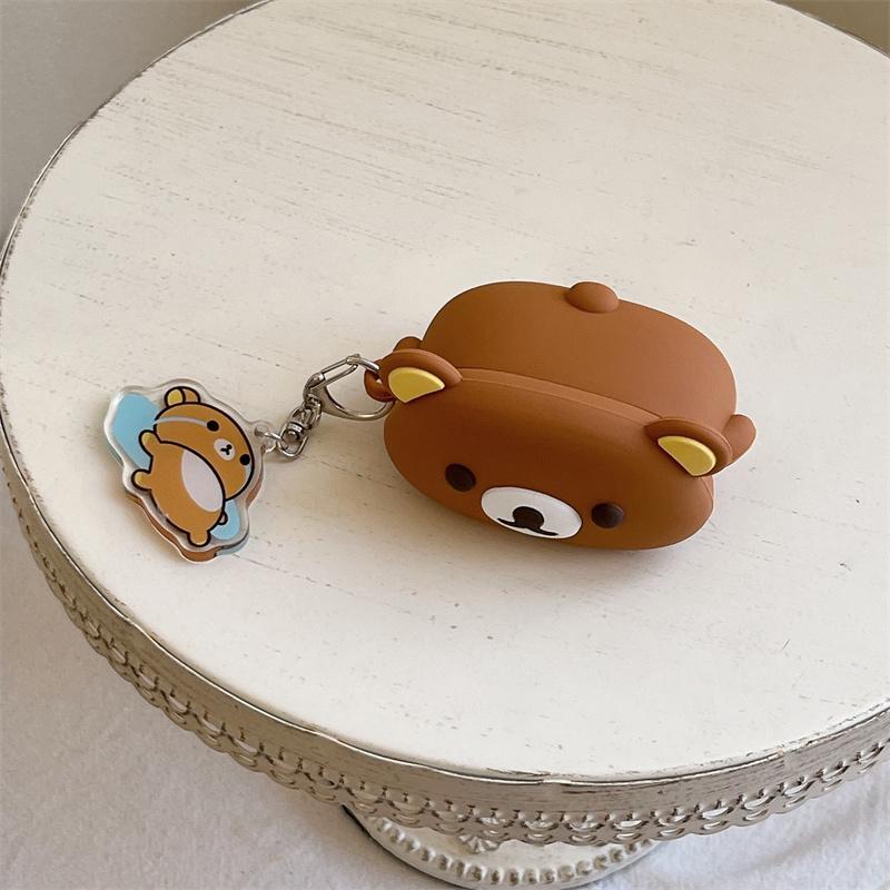 Cute Bear Earphone Case for AirPods Pro 2 Charging Cover Silicone Wireless Headphone Earbuds Cover for Air Pods 3 2 1 Funda