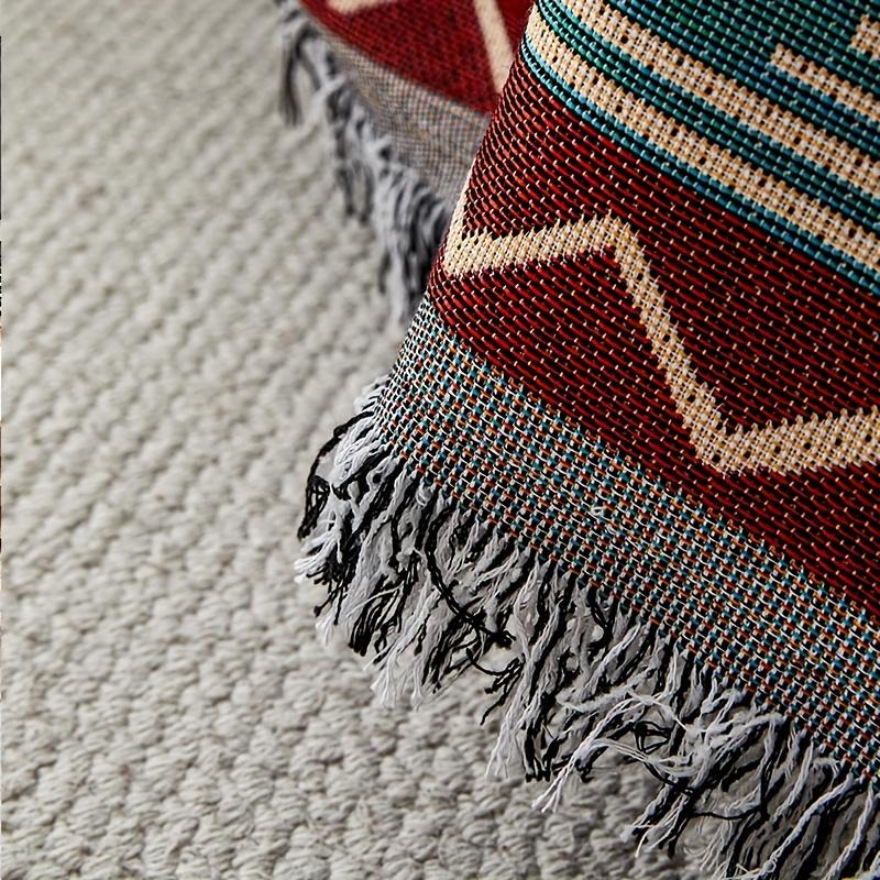 1 шт. Этнический чехол на диван Пылезащитный плед на диван Четыре сезона Универсальный Двусторонний Пригодный для использования Подходит для домашних животных Гостиная Домашний декор