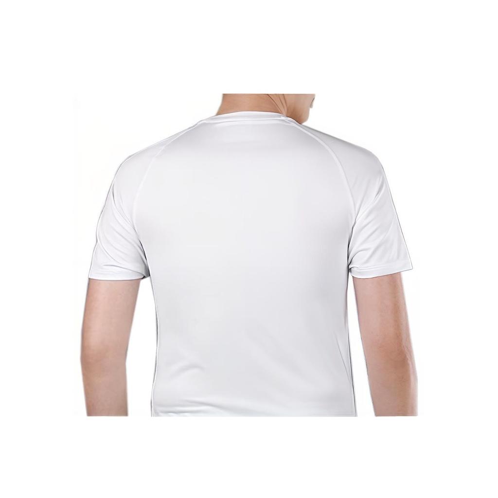 Nike Dri-Fit Solid Logo Print Fit Training Футболка с коротким рукавом для мужчин, белые BV5634-100