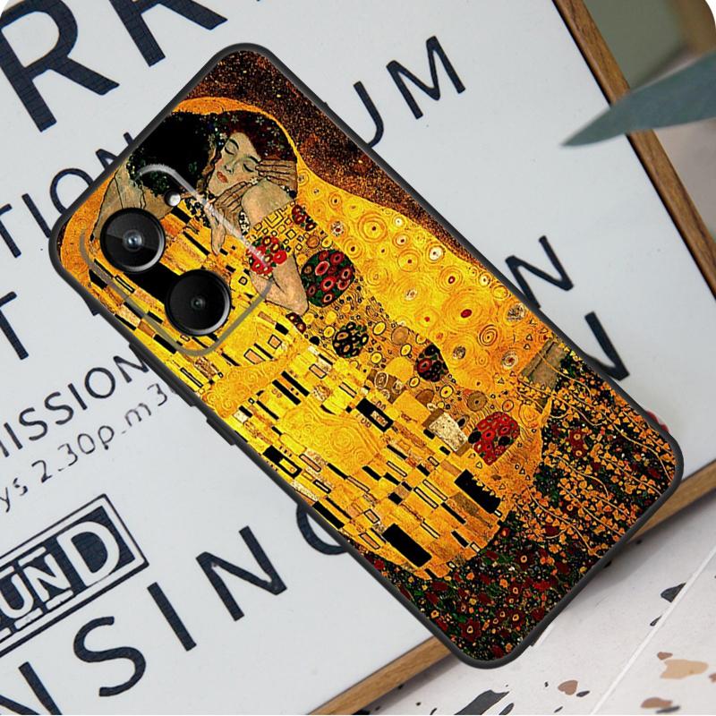 Густав Климт Чехол для Realme 12 Pro Plus 9 10 11 GT5 C51 C31 C67 C55 C53 C35 C33 C30 C21Y C25s GT Neo 6