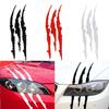 Car Stickers Ghost Claw Lamp Eyebrow Reflective Car Stickers Car Headlights Scratch Creative Stickers Accessories