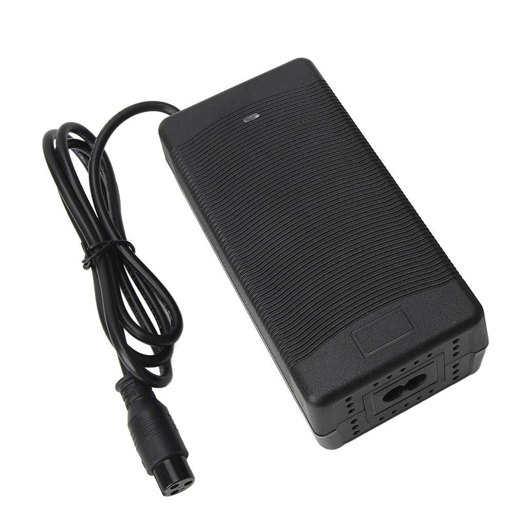 Electric Bike Charger 54.6V 2.5A Electric Bike Battery Power Supply with 3Prong GX16 Standard