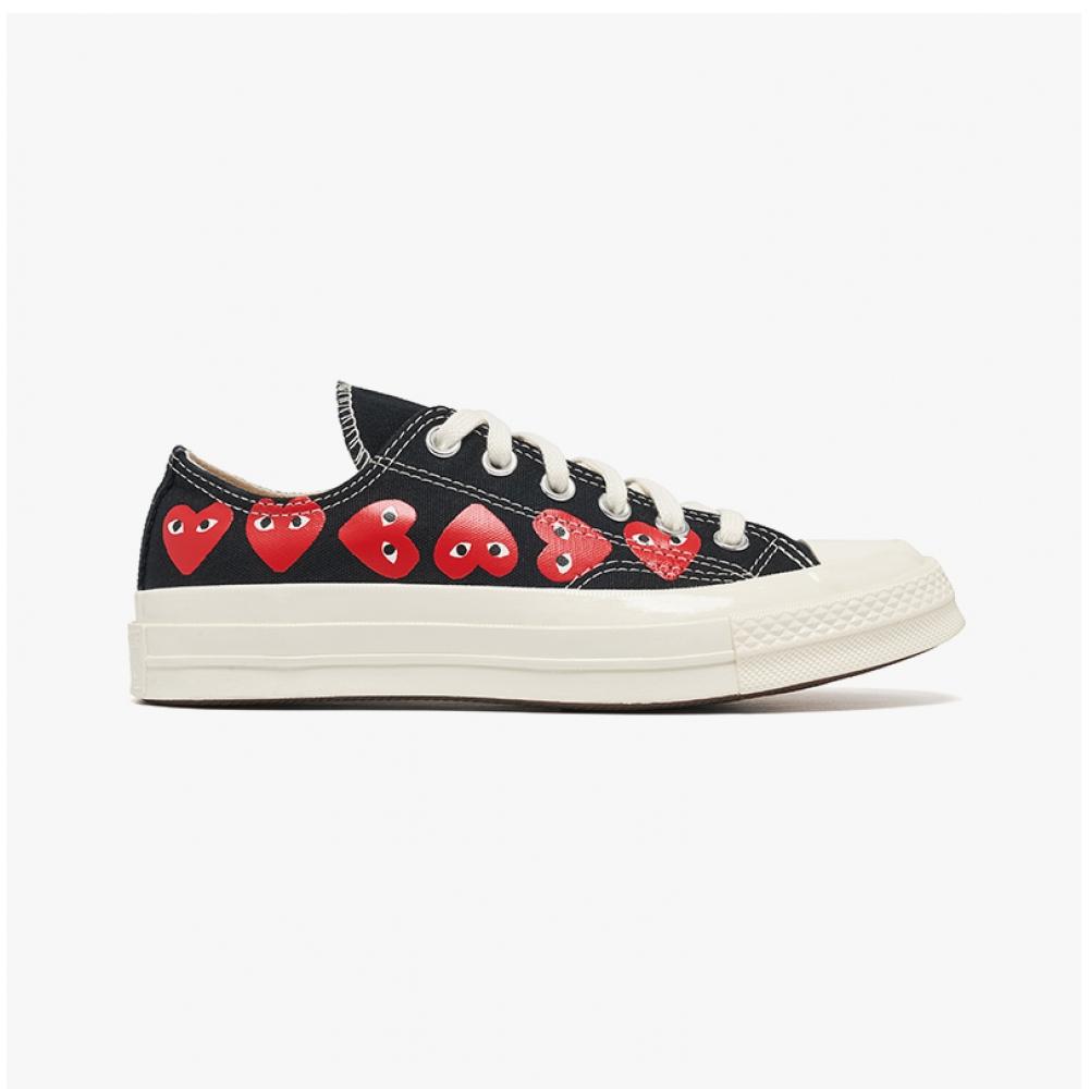 Кеды Comme Des Garcons Play X Converse Multi Heart Chuck Taylor 70 Low