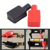1Pair Car Battery Terminal Cover, Soft Rubber Vehicle Insulating Battery Protector, Automotive Stud Connector Top Post Cap