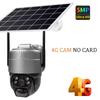 Новая солнечная камера 4G наружная PIR обнаружение человека беспроводная CCTV маломощная водонепроницаемая интеллектуальная система видеонаблюдения WIFI IP PTZ камеры