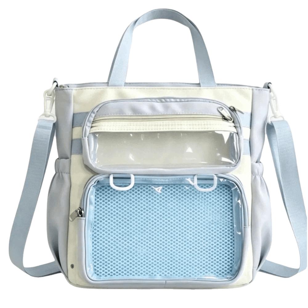 Multi-color Shoulder Bag Cream Color Crossbody Bag Fashionable Portable Tote Bag Women