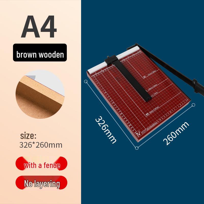 A4 Guillotine Paper Cutter for Office and Home