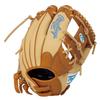 Rawlings Fit DP COLORS GS5FHDR34GF Rich Throw Girls' HOH® Baseball/Softball Glove, Infielder's Glove, Tan/Camel, 11.5 Inches, Right-Handed