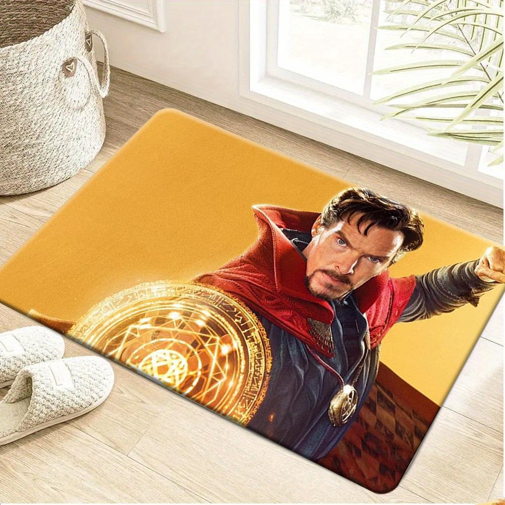 1pc Marvel Deadpool Doormat Vibrant Superhero Character Printed Floor Rug with Non Slip Backing Durable Soft Absorbent Mat Ide