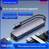 USB-C Док-станция с USB 3.0 Хабом, Сплиттер для Ноутбука, 100W Зарядка, 4K HDMI Конвертер