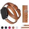 Кожаный ремешок для Apple Watch Band 49мм 41мм 45мм 40мм 44мм Correa Для IWatch Серии 9 8 7 6 SE 5 4 Ultra 2 Сменный браслет
