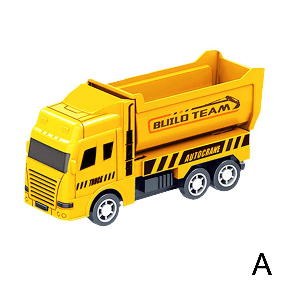 1PC Funny Baby Car Toy Mini Inertia With Optional Excavator/Sanitation/Garbage Play Kids Educat U8Z7