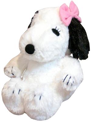 Корпорация Накадзима Плюшевая игрушка Peanuts Hug Hug, сидячая, высота 20 см, Маленькая, Колокольчик,