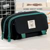Multi-function Stationery Case Canvas Pen Case Creative Storage Bag  Student School Supplies