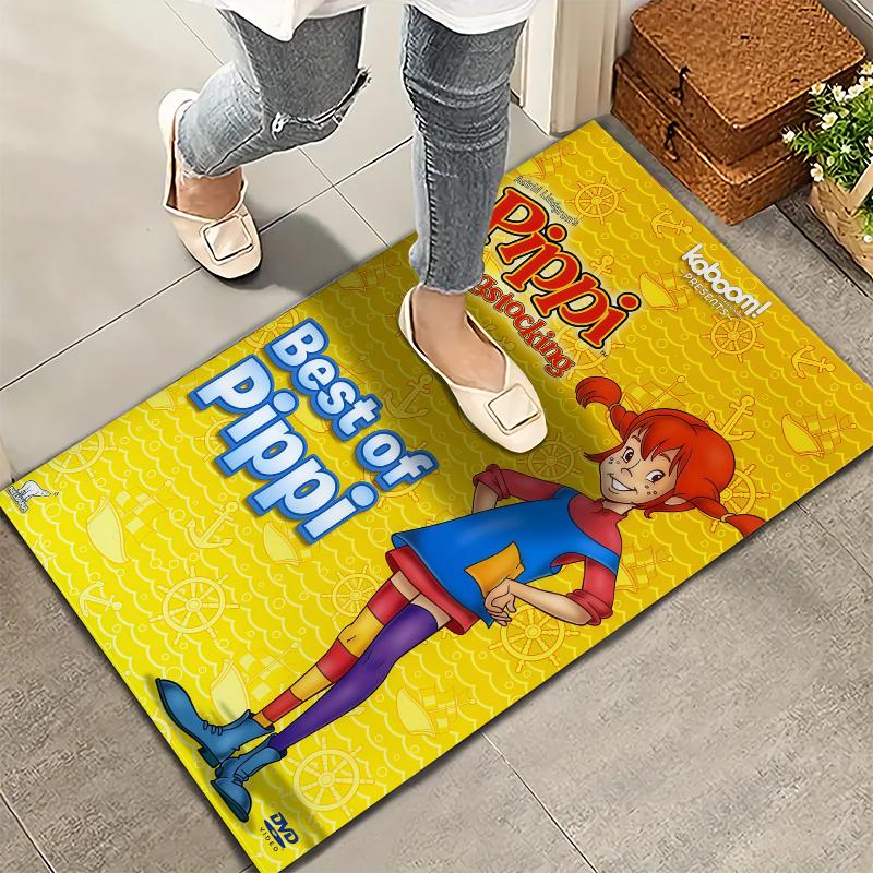 Pippi Carpet Rug for Living Room Bedroom Home Sofa Decoration,Kids play Nonslip Floor Mat