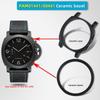 Аксессуары для корпуса часов Для механических часов Panerai LUMINOR 1950 PAM00441 PAM01441 Черный матовый Керамический безель Запасные части