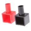 4Pcs/Set Universal Square Motorcycle Car Battery Terminals Rubber Covers