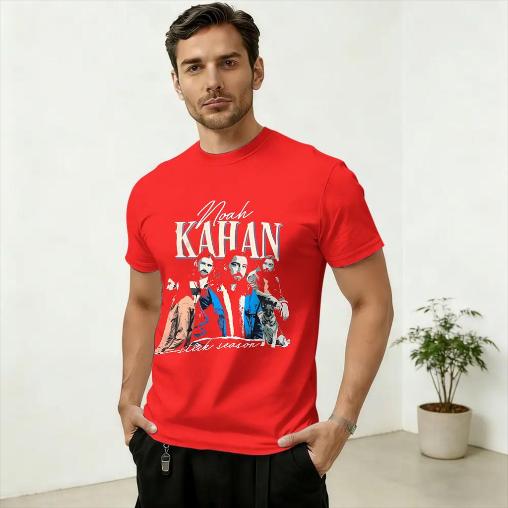 Unisexs Noahs Kahans Art Bootleg Merch T Shirt Cotton Clothes Fun Short Sleeve Round Collar Tees 4XL 5XL 6XL TShirts