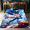 Sonic Printed Carpet Rug for Office Chair Living Room Bedroom Kitchen Room Decor Gifts