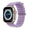Ремешок для часов Apple Marine: Двухцветный силиконовый ремешок для Apple Watch 8/7/SE/Ultra — идеально подходит для занятий спортом