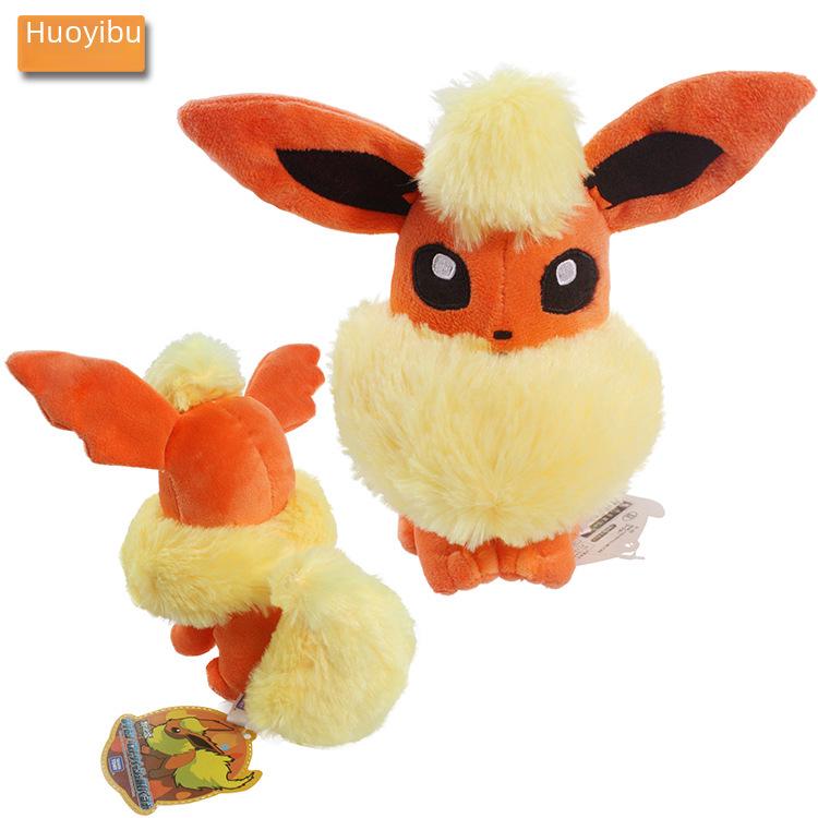 20 см маленькая плюшевая кукла Eevee - круглый сидячий дизайн
