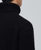 MUSINSA STANDARD Lambswool Ribbed Turtleneck Knit [Black]