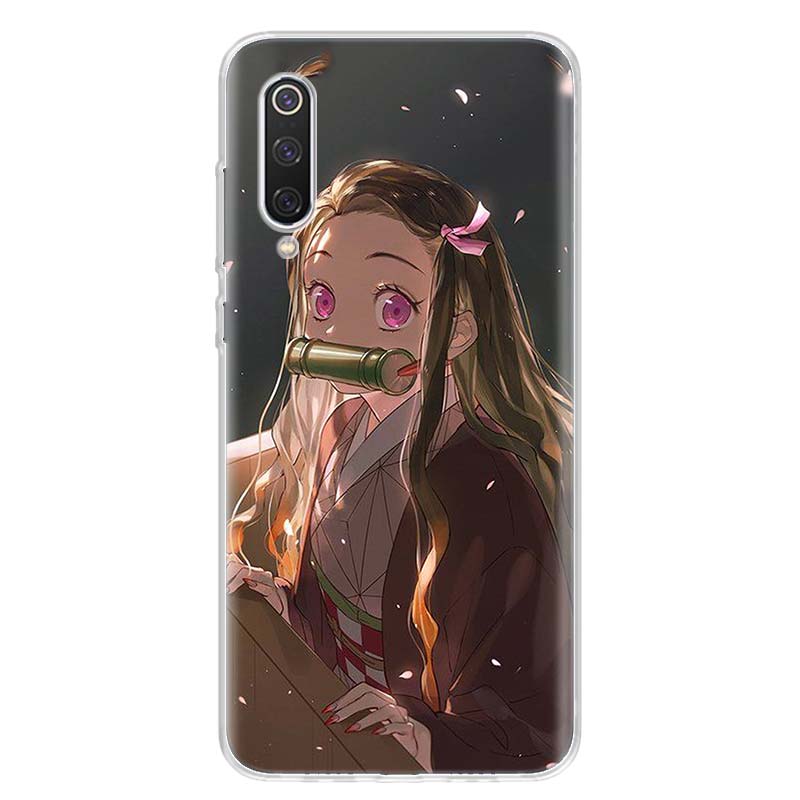 Чехол для телефона Demon Slayer Kamado Nezuko для Xiaomi Poco X3 GT X4 NFC M4 Pro M3 M2 F3 F2 F1 Mi Note 10 A3 A2 Lite A1 CC9E Fun
