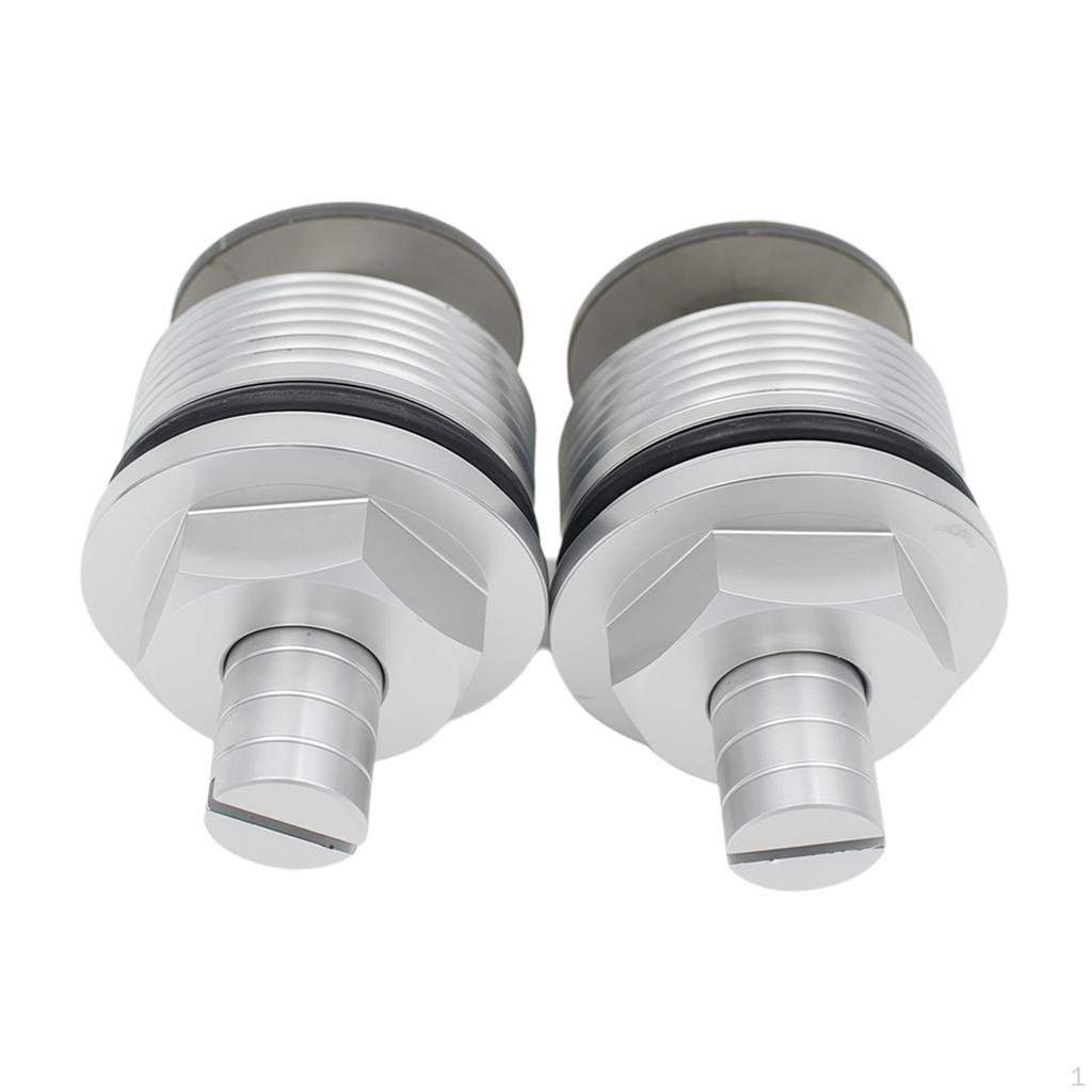 2 Pieces Front Shock Absorber Screws Impact Resistant Metal Motorcycle Directly Replace for 250