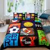 Tennis Ball Sports Game Themed Racket Ball Bedding Set Single Twin Double Queen King Cal King Size Bed Linen Set