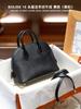 Сумка подмышку Lagerfeld Bolider 18 см из цельной коровьей кожи, наполовину ручной работы, прошитая вручную, с термоизоляционным шаром, пэчворк из натуральной кожи, женская сумка
