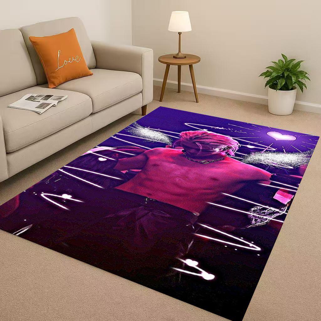 3D Kpop Felix Star Art living Room Non-Slip Area Rug Soft Carpet for Bedroom Playroom and Sofa,Easy Clean Home Decor Doormat