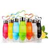 650ml Sport Bottle H20 plastic Fruit infusion bottle Infuser Drink Outdoor Sports Juice lemon Portable Bike Travel Water Bottle