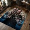 Horror Print Rug - Computer Chair Area Rug home decoration Carpet For Living Room Bedroom Flooring Mat